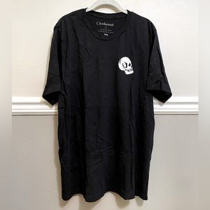 Girrlscout skull black T-shirt